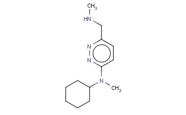 N-CYCLOHEXYL-N-METHYL-6-[(METHYLAMINO)METHYL]PYRIDAZIN-3-AMINE