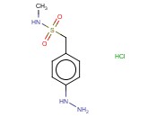 4-<span class='lighter'>HYDRAZINO</span>-N-METHYLBENZENEMETHANESULFONAMIDE MONOHYDROCHLORIDE