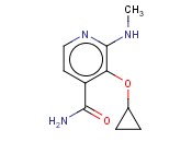 3-CYCLOPROPOXY-2-(METHYLAMINO)<span class='lighter'>ISONICOTINAMIDE</span>