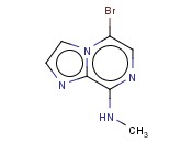 6-BROMO-N-METHYLIMIDAZO[<span class='lighter'>1,2-A</span>]PYRAZIN-8-AMINE