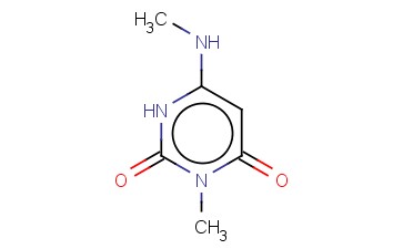 6-(METHYLAMINO)-3-<span class='lighter'>METHYLURACIL</span>