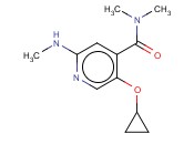 5-CYCLOPROPOXY-N,N-DIMETHYL-2-(METHYLAMINO)<span class='lighter'>ISONICOTINAMIDE</span>