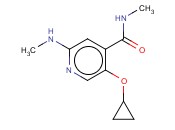 5-CYCLOPROPOXY-N-METHYL-2-(METHYLAMINO)<span class='lighter'>ISONICOTINAMIDE</span>