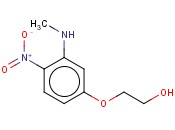 3-<span class='lighter'>甲</span>氨基-4-<span class='lighter'>硝基苯</span><span class='lighter'>氧基</span>乙醇