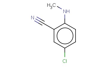 5-氯-2-(<span class='lighter'>甲基</span><span class='lighter'>氨基</span>)<span class='lighter'>苯</span><span class='lighter'>甲</span><span class='lighter'>腈</span>