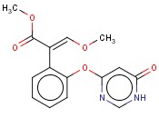 BENZENEACETIC ACID, 2-[(1,6-DIHYDRO-6-OXO-4-PYRIMIDINYL)OXY]-ALPHA-(METHOXYMETHYLENE)-, METHYL ESTER, (ALPHAE)-