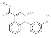 BENZENEACETIC ACID, ALPHA-(METHOXYMETHYLENE)-2-[(6-METHOXY-4-PYRIMIDINYL)OXY]-, METHYL ESTER, (ALPHAE)-