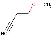 (Z)-<span class='lighter'>1-METHOXY-1-BUTEN-3-YNE</span>