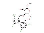 1-甲基-3,5-二-O-(2,4-二氯苄基)-alpha-D-呋喃核糖