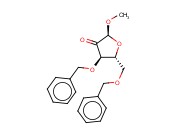 ALPHA-D-ERYTHRO-PENTOFURANOSID-2-ULOSE, METHYL 3,5-BIS-O-(PHENYLMETHYL)-