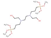 N,N'-BIS(HYDROXYETHYL)-N,N'-BIS(TRIMETHOXYSILYLPROPYL)ETHYLENEDIAMINE