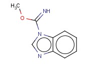 1H-<span class='lighter'>苯并咪唑</span>-1-carboximidicacid甲酯（9CI）
