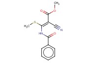 METHYL 3-(BENZOYLAMINO)-2-CYANO-3-(METHYLTHIO)ACRYLATE