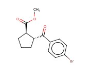 (1R,2R)-METHYL 2-(4-BROMOBENZOYL)CYCLOPENTANECARBOXYLATE