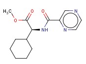 CYCLOHEXANEACETIC ACID, ALPHA-[(2-PYRAZINYLCARBONYL)AMINO]-, METHYL ESTER, (ALPHAS)-