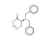 N,N-二苯甲基-<span class='lighter'>L-</span><span class='lighter'>丝氨酸</span>甲酯
