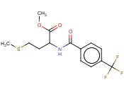 METHYL 4-(METHYLTHIO)-2-[[4-(TRIFLUOROMETHYL)BENZOYL]AMINO]BUTANOATE