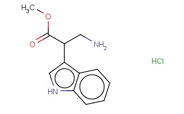 1H-INDOLE-3-ACETIC ACID, A-(AMINOMETHYL)-, METHYL ESTER, HYDROCHLORIDE (1:1)