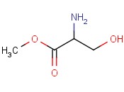 2-<span class='lighter'>氨基</span>-3-羟基丙酸<span class='lighter'>甲</span><span class='lighter'>酯</span>