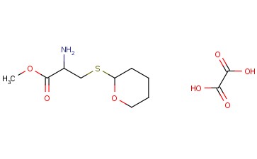 2-AMINO-3-(TETRAHYDRO-PYRAN-2-YLSULFANYL)-PROPIONIC ACID METHYL ESTER, OXALATE