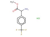 4-(TRIFLUOROMETHYL)-DL-<span class='lighter'>PHENYLGLYCINE</span> METHYL ESTER HYDROCHLORIDE