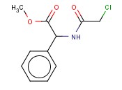 N-(CHLOROACETYL)-DL-<span class='lighter'>PHENYLGLYCINE</span> METHYL ESTER