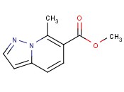 7-METHYL-PYRAZOLO[1,5-A]PYRIDINE-6-<span class='lighter'>CARBOXYLIC</span> ACID METHYL <span class='lighter'>ESTER</span>