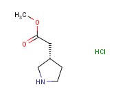 METHYL (S)-PYRROLIDIN-3-YL-ACETATE HCL