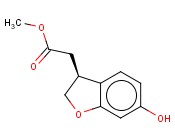 (S)-METHYL 2-(6-HYDROXY-<span class='lighter'>2,3-DIHYDROBENZOFURAN-3-YL</span>)ACETATE