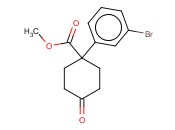 METHYL 1-(3-BROMOPHENYL)-4-OXOCYCLOHEXANECARBOXYLATE