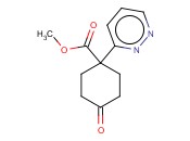 CYCLOHEXANECARBOXYLIC ACID, 4-OXO-1-(3-PYRIDAZINYL), METHYL ESTER