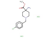 4-<span class='lighter'>氨基</span>-1-(4-氯苯基)<span class='lighter'>哌啶</span>-4-甲酸甲酯<span class='lighter'>二</span><span class='lighter'>盐酸盐</span>