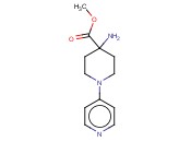 METHYL 4-AMINO-1-(PYRIDIN-4-YL)PIPERIDINE-4-CARBOXYLATE