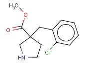 METHYL 3-(2-CHLOROBENZYL)PYRROLIDINE-3-CARBOXYLATE