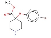 METHYL 4-(4-BROMOPHENOXY)-4-PIPERIDINECARBOXYLATE