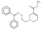 3-PYRIDINECARBOXYLIC ACID,1-[2-[[(DIPHENYLMETHYLENE)AMINO]OXY]ETHYL]-1,2,5,6-TETRAHYDRO,METHYL ESTER