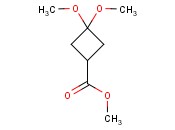 3,3-<span class='lighter'>二甲</span>氧基环丁烷<span class='lighter'>羧酸</span><span class='lighter'>甲</span><span class='lighter'>酯</span>