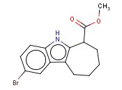2-BROMO-5,6,7,8,9,10-HEXAHYDRO-CYCLOHEPTA[B]INDOLE-6-CARBOXYLIC ACID METHYL ESTER