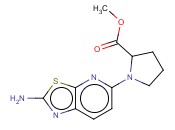 METHYL 1-[2-AMINO-[1,3]THIAZOLO[5,4-B]PYRIDIN-5-YL]PYRROLIDINE-2-CARBOXYLATE