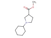 3-PYRROLIDINECARBOXYLIC ACID, 1-CYCLOHEXYL, METHYL ESTER