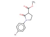 METHYL 1-(4-BROMOPHENYL)-2-OXOPYRROLIDINE-3-CARBOXYLATE