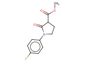 METHYL 1-(4-FLUOROPHENYL)-2-OXOPYRROLIDINE-3-CARBOXYLATE