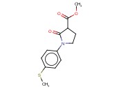 METHYL 1-(4-(METHYLTHIO)PHENYL)-2-OXOPYRROLIDINE-3-CARBOXYLATE