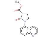 METHYL 2-OXO-1-(QUINOLIN-5-YL)PYRROLIDINE-3-CARBOXYLATE