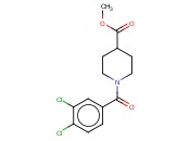 METHYL 1-[(3,4-DICHLOROPHENYL)CARBONYL]PIPERIDINE-4-CARBOXYLATE