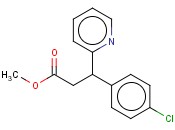 METHYL 3-(4-CHLOROPHENYL)-3-(PYRIDIN-2-YL)PROPANOATE