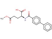 (S)-4-(METHOXYCARBONYL)-2-(<span class='lighter'>4-BIPHENYLCARBOXYLIC</span> AMIDO)BUTANOIC ACID