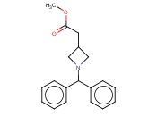 METHYL 1-<span class='lighter'>DIPHENYLMETHYL-3-AZETIDINE</span> ACETATE