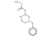 2-PIPERAZINEACETIC ACID, 4-(PHENYLMETHYL)-, METHYL ESTER