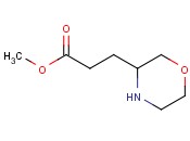 3-MORPHOLIN-3-YL-<span class='lighter'>PROPIONIC</span> ACID METHYL ESTER